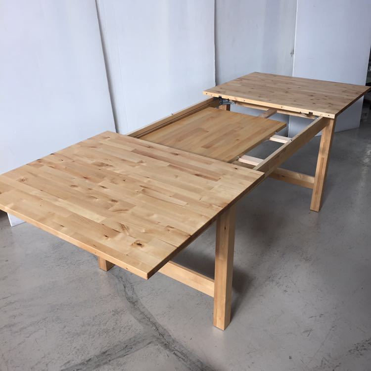 IKEA NORDEN イケア ノールデン 伸縮式 ダイニングテーブル (62